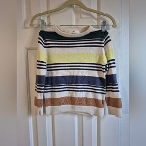 🌼$12 H&M Striped Cotton Sweater